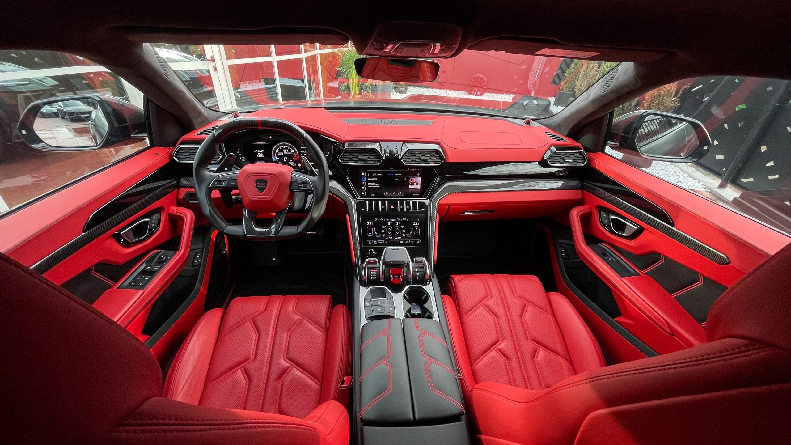 Lamborghini Urus Interior Red Cabinets Matttroy Lamborghini Urus Interior Red Cabinets Matttroy