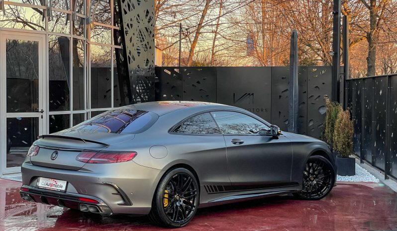 Mercedes-Benz S63 AMG Coupe 4Matic+ Brabus 700 – yellow night edition full